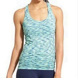 Athleta Fastest Track Racerback Tank Too Multicolor Size Small